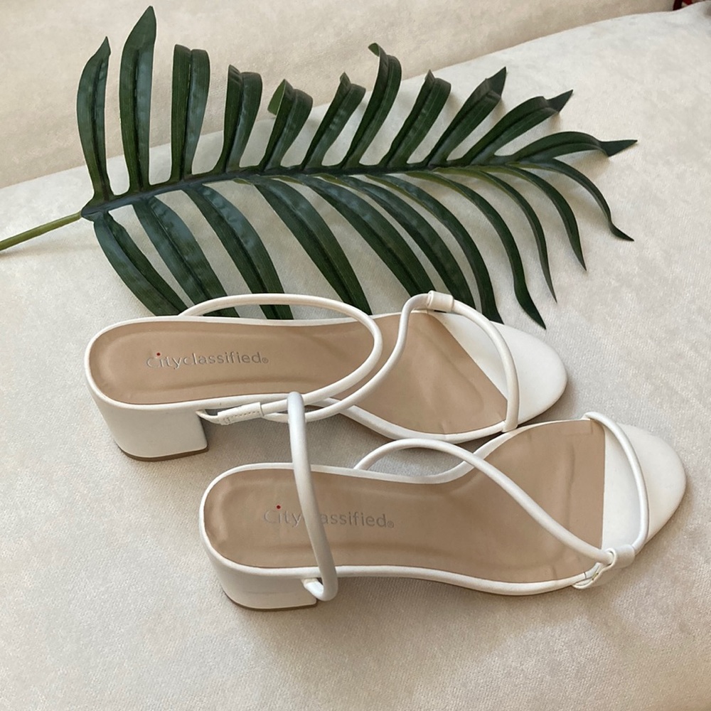 New Strappy sandals